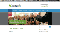 Desktop Screenshot of geoconvention.com
